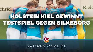 Holstein Kiel gewinnt Testspiel gegen dänischen Erstligisten Silkeborg IF [upl. by Naehgem412]