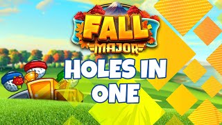 Golf Clash Fall Major 24  Holes in One [upl. by Canute705]