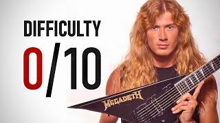 Megadeth Song Where Mustaine Didn’t Feel Like Guitar [upl. by Wurst]