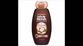 Garnier Whole Blends Smoothing Shampoo Coconut Oil amp Cocoa Butter 12 5 oz [upl. by Marlen]