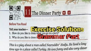 The Dinner Party Question Answer Class 2 Gulmohar class 2 [upl. by Ehttam]