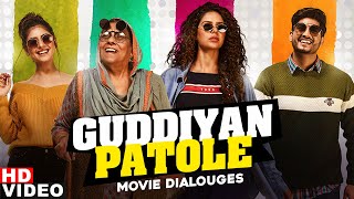 Guddiyan Patole  Best Movie Dialogues  Gurnam Bhullar  Sonam Bajwa  Tania  Speed Records [upl. by Biddle209]