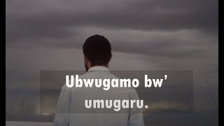 UBWUGAMO BWUMUGARU  Indirimbo nziza zo guhimbaza Imana by Isaac Nsengi Graham  Isagram Music [upl. by Boyes475]