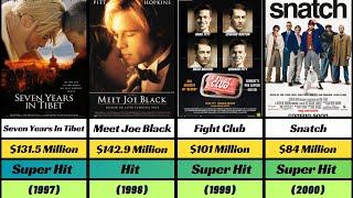 Brad Pitt hit and flop movies list in 2024 [upl. by Llerraf567]