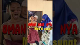 Oman sunat wargads lucu ngakak warga62lucu comedy [upl. by Lledner]