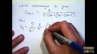 Fourier series  differential equations [upl. by Aldercy]