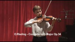 ORieding  Concerto in G major Op34 [upl. by Erised]