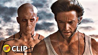 X MEN ORIGINS WOLVERINE Movie Clip  Fight with Deadpool 2009 Ryan Reynolds Superhero Movie HD [upl. by Massarelli]