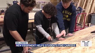 Belvidere High School shows off classroom upgrades [upl. by Sirrah]