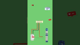 single phase submersible motor connection motor submersiblepump starter [upl. by Cassondra]