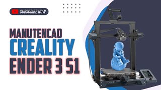 Manutenção Impressora 3d Creality Ender 3 S1 [upl. by Gromme217]