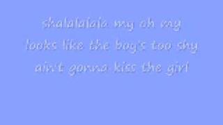 Ashley Tisdale kiss the girl lyrics [upl. by Neumeyer]