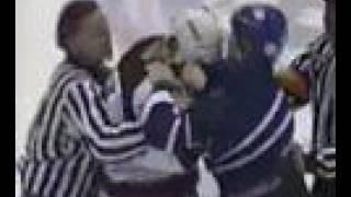 199900 Round 2Game 6 Scott Stevens Drops Tie Domi [upl. by Whorton]