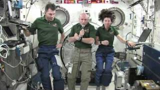 Station Crew Shares Mission Details with Florida Students [upl. by Fleeman]