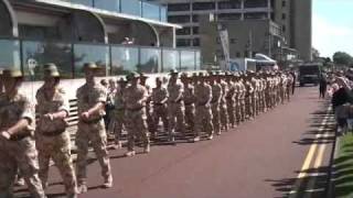 Gurkhas parade in Folkestone [upl. by Nnyleak]