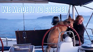 Were in Greece  Sailing Greece  Sailing Sunday Ep 45 [upl. by Jenny903]