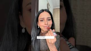 Kya bakwas GLOSS h🤢🤮 Fae Beauty Lip Gloss ytshortsindia makeupproducts [upl. by Sturges]