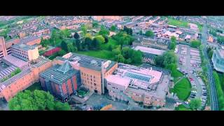 University of Bradford  Aerial View [upl. by Einnad]