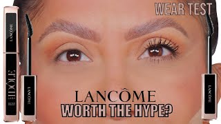 BEST REVIEWED LANCÔME IDÔLE MASCARA  ALL DAY WEAR TEST fineflat lashes  MagdalineJanet [upl. by Oakie119]