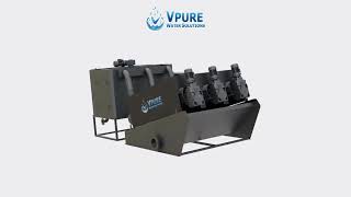 VPure Water Solutions  Volute Press Machine [upl. by Koffman]