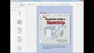 Inside the quot New Woodworkers Guide to SketchUpquot [upl. by Fortunio]