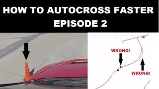 How to Autocross Faster  Ep 2  Slaloms Will Make or Break You Do This to Win [upl. by Adnohsek21]