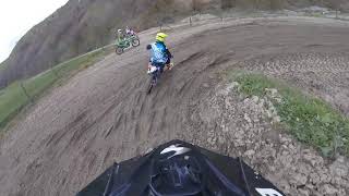 onboard pista motocross Castel San Pietro Terme Calvanella [upl. by Hanoj]