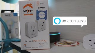 Nexxt Smart Plug 🔌 con Alexa  Enchufe Inteligente para Smart Home [upl. by Eiromem]