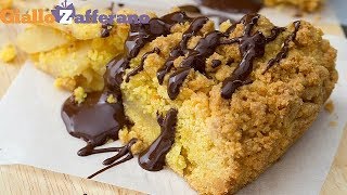 Sbriciolata di mele  Ricetta in 1 minuto [upl. by Lexine]