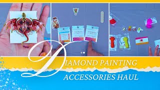 Diamond Painting Accessories Haul  Small Shop Love Episode 7 [upl. by Martina]