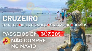 Cruzeiro MSC O que fazer em Búzios [upl. by Francoise]