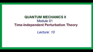 Time independent perturbation theorynon degenerateanharmonic oscillator [upl. by Allebara]