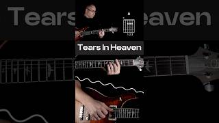 Eric Clapton tears in heaven cover lesson with chords electricguitar guitarlesson guitar [upl. by Hurley]