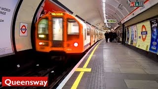 Queensway  Central line  London Underground  1992 Tube Stock [upl. by Prudi]