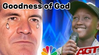 Simon and Audience Cry with Goodness of God Powerful Worship Performance  Finale  AGT 2024 [upl. by Fredra]