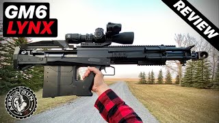 GM6 LYNX Review  50BMG Bullpup Rifle [upl. by Arimihc]