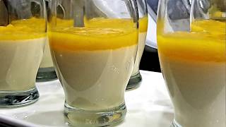 recette Panna cotta à lagar agar au thermomix TM5 [upl. by Yerocal]