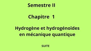 Chapitre I 2sem suite 1amp L1 [upl. by Sasha]