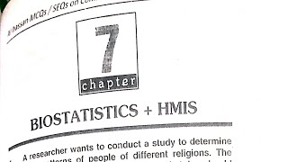 Biostatistics mcqs community medicine important MCQS 📙 past paper 📄 💯 Important [upl. by Other]