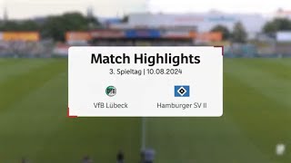 Highlights VfB Lückeck Hamburger SV II [upl. by Inva810]