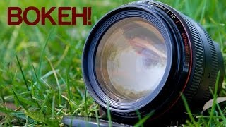 Canon 50mm f10  Bokeh KING [upl. by Nirtiac246]