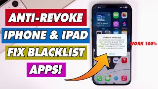 How to Fix RevokeBlacklist Apps on iPhone  AntiRevoke for iOS [upl. by Schnabel]