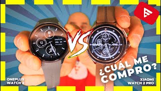 ONEPLUS WATCH 2 vs XIAOMI WATCH 2 PRO FIGHT ‼️ Comparativa ¿En qué se Diferencian¿ [upl. by Arihsan]