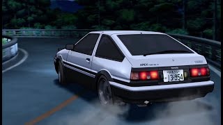 This is Real Drifting  Initial D  HD [upl. by Aniratak]