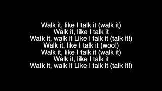 Migos  Walk it Talk it ft Drake Lyrics [upl. by Nylhtiak]