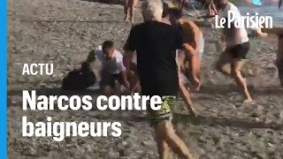 Espagne  l’incroyable arrestation de trafiquants de drogue par des baigneurs sur une plage [upl. by Aimaj]