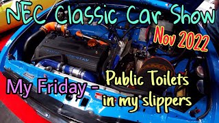 NEC Classic Car Show  My Friday November 2022 [upl. by Aralk433]