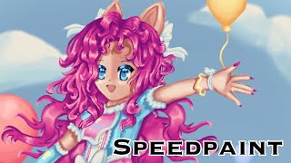 IbisPaint X Speedpaint Timelapse  Pinkie Pie [upl. by Pape]