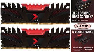 PNY XLR8 Gaming 32GB 2x16GB DDR4 DRAM 3200MHz PC4 25600 CL16 135V Dual Channel Desktop [upl. by Kaplan]