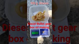 Diesel Bullet gear box oil make and changed automobiledieselbullet dieselengine bulletlover [upl. by Dera]